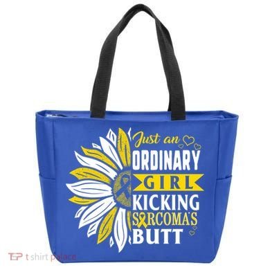 Sarcoma Cancer Awareness Just Ordinary Warrior Gift Tote Bag
