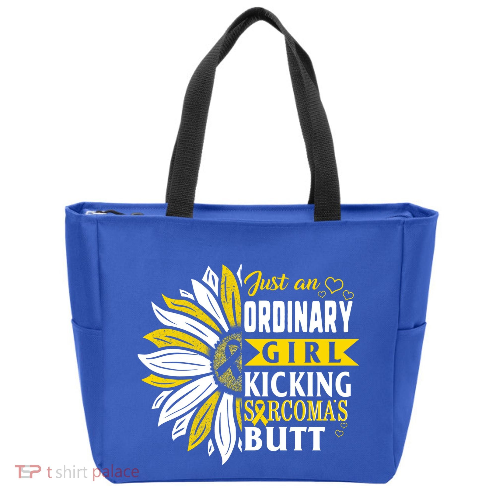 Sarcoma Cancer Awareness Just Ordinary Warrior Gift Tote Bag