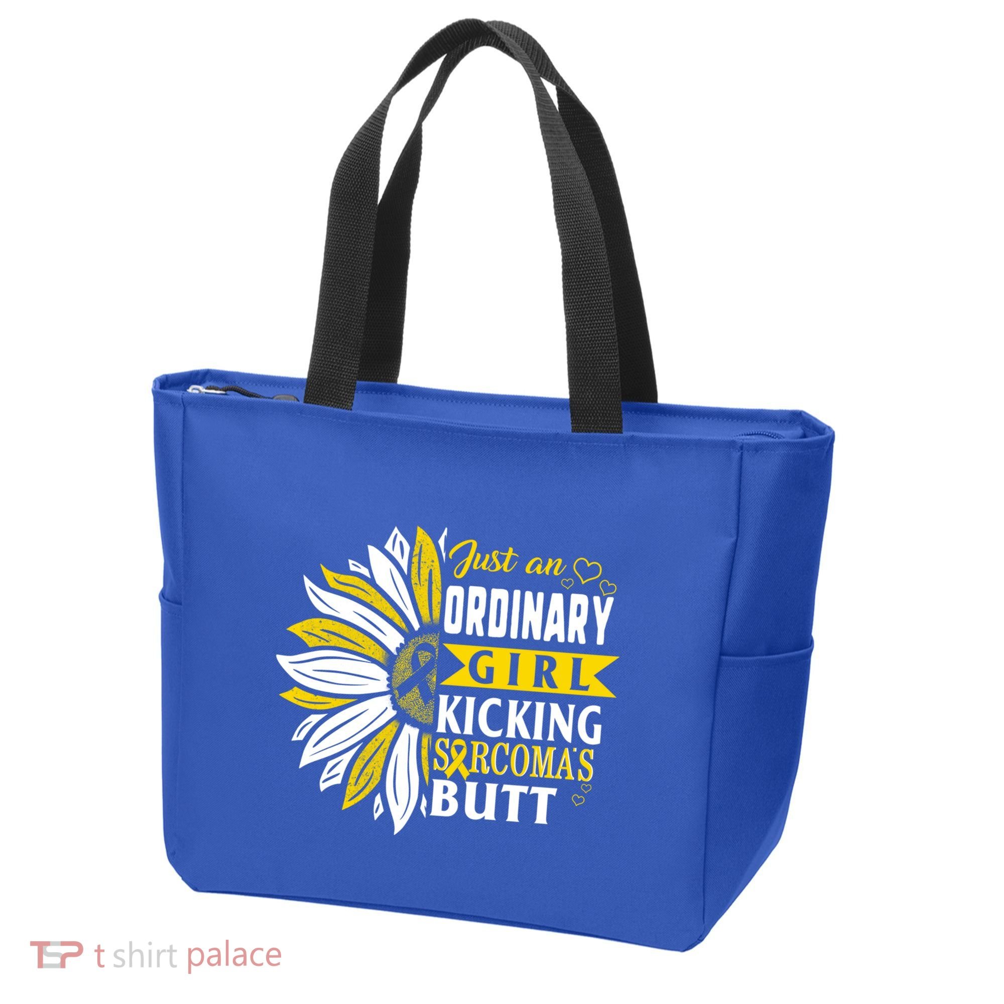 Sarcoma Cancer Awareness Just Ordinary Warrior Gift Tote Bag