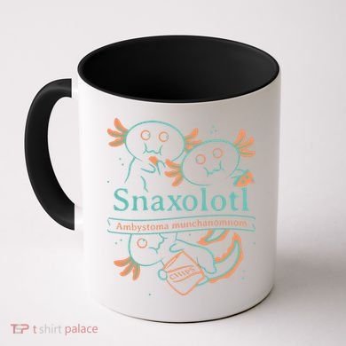 Snaxolotl Cute Axolotl Chips Coffee Mug