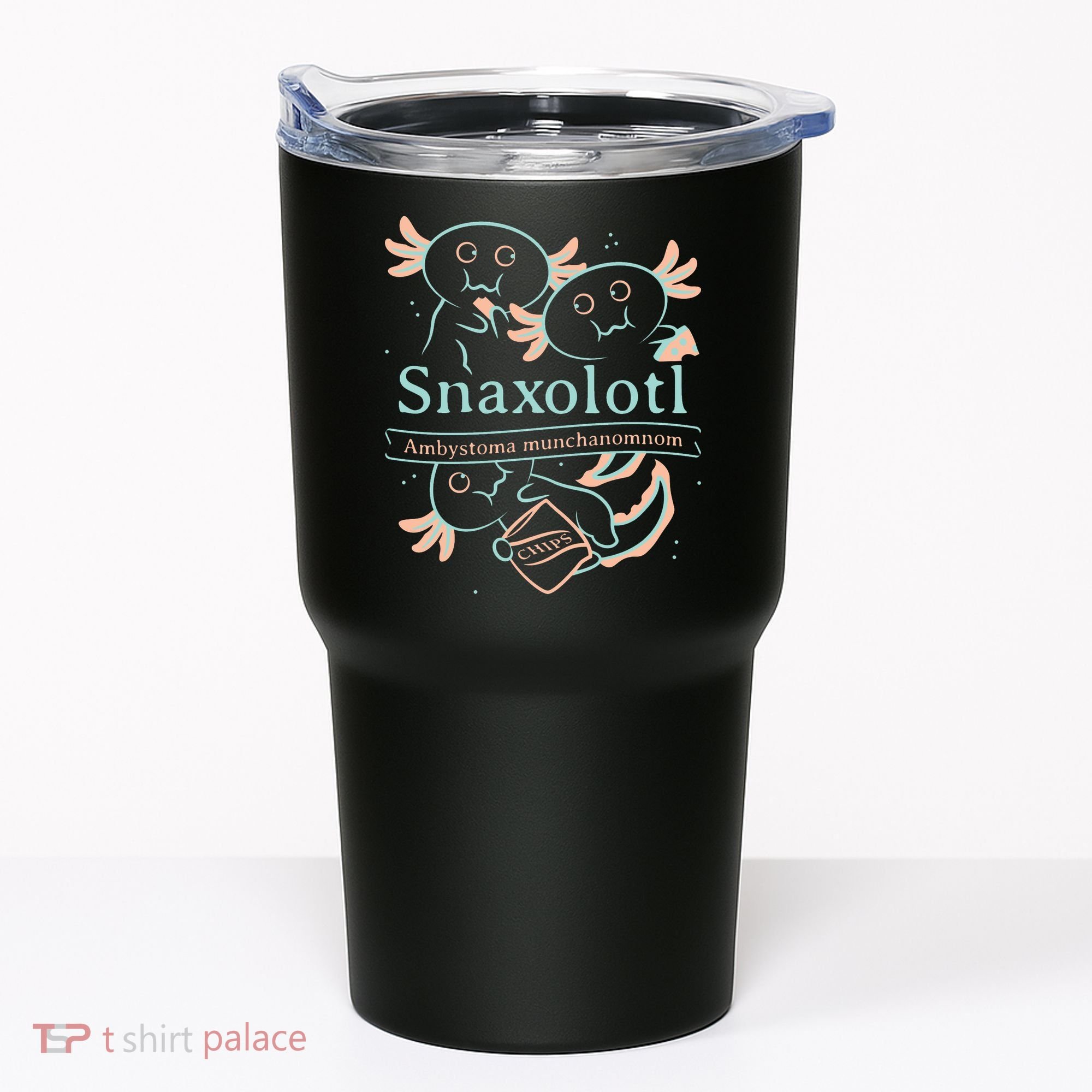 Snaxolotl Cute Axolotl Chips Tumbler