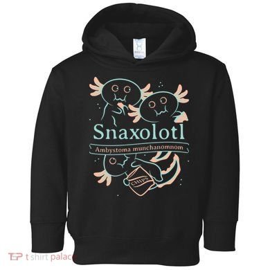 Snaxolotl Cute Axolotl Chips Toddler Hoodie