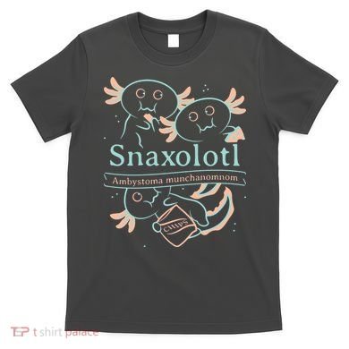 Snaxolotl Cute Axolotl Chips T-Shirt