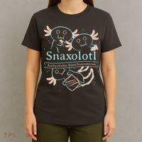 Snaxolotl Cute Axolotl Chips T-Shirt thumb 4