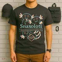 Snaxolotl Cute Axolotl Chips T-Shirt thumb 6