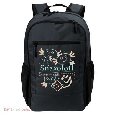 Snaxolotl Cute Axolotl Chips Backpack