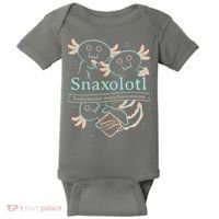 Snaxolotl Cute Axolotl Chips Baby Bodysuit thumb 0