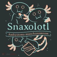 Snaxolotl Cute Axolotl Chips Baby Bodysuit thumb 2