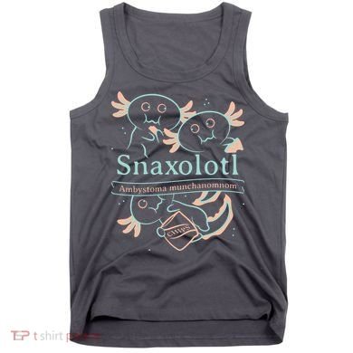 Snaxolotl Cute Axolotl Chips Tank Top