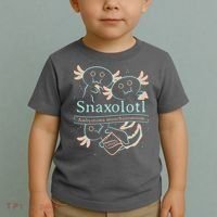 Snaxolotl Cute Axolotl Chips Toddler T-Shirt thumb 2