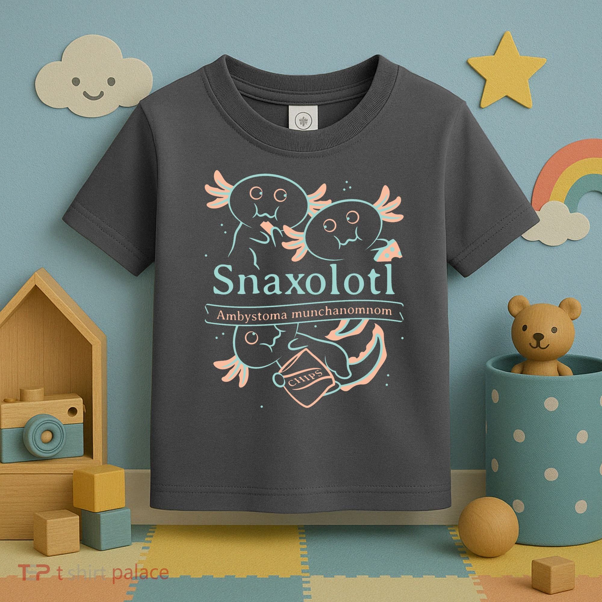 Snaxolotl Cute Axolotl Chips Toddler T-Shirt