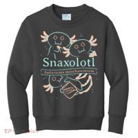 Snaxolotl Cute Axolotl Chips Kids Sweatshirt thumb 0