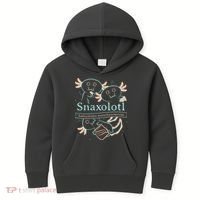 Snaxolotl Cute Axolotl Chips Kids Hoodie thumb 0