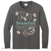 Snaxolotl Cute Axolotl Chips Kids Long Sleeve Shirt thumb 0