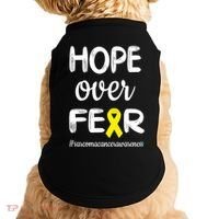 Sarcoma Cancer Awareness Sarcoma Cancer Warrior Cute Gift Doggie Tank thumb 0