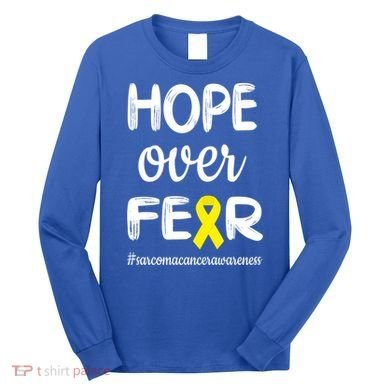 Sarcoma Cancer Awareness Sarcoma Cancer Warrior Cute Gift Long Sleeve Shirt