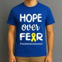 Sarcoma Cancer Awareness Sarcoma Cancer Warrior Cute Gift T-Shirt thumb 3