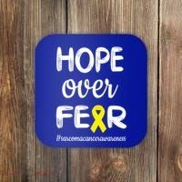 Sarcoma Cancer Awareness Sarcoma Cancer Warrior Cute Gift Coaster thumb 0