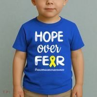Sarcoma Cancer Awareness Sarcoma Cancer Warrior Cute Gift Toddler T-Shirt thumb 2