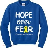 Sarcoma Cancer Awareness Sarcoma Cancer Warrior Cute Gift Kids Sweatshirt thumb 0