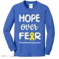 Sarcoma Cancer Awareness Sarcoma Cancer Warrior Cute Gift Kids Long Sleeve Shirt thumb 0