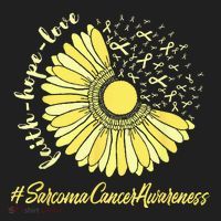 Sarcoma Cancer Awareness Yellow Sunflower Sarcoma Awareness Women's Sweatshirt thumb 2