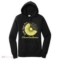 Sarcoma Cancer Awareness Yellow Sunflower Sarcoma Awareness Women's Hoodie thumb 0