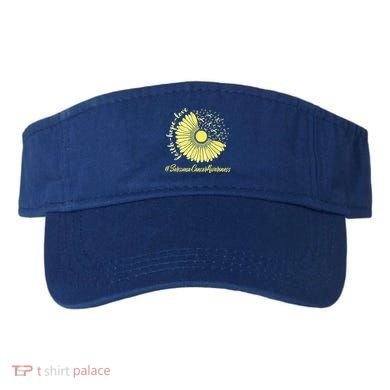Sarcoma Cancer Awareness Yellow Sunflower Sarcoma Awareness Visor