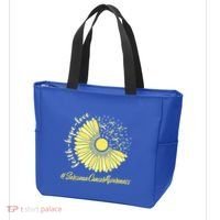 Sarcoma Cancer Awareness Yellow Sunflower Sarcoma Awareness Tote Bag thumb 3