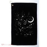 Stargazing Constellation Astronomy Lover Great Gift Golf Towel thumb 0