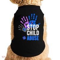 Stop Child Abuse Child Abuse Prevention Awareness Doggie Tank thumb 0