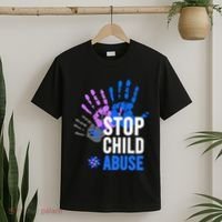Stop Child Abuse Child Abuse Prevention Awareness T-Shirt thumb 2