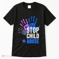 Stop Child Abuse Child Abuse Prevention Awareness Tall T-Shirt thumb 0