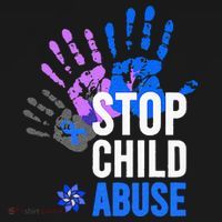 Stop Child Abuse Child Abuse Prevention Awareness Tall T-Shirt thumb 4