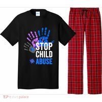 Stop Child Abuse Child Abuse Prevention Awareness Pajama Set thumb 0