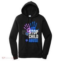 Stop Child Abuse Child Abuse Prevention Awareness Women's Hoodie thumb 0