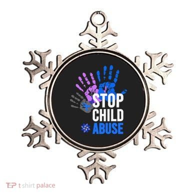 Stop Child Abuse Child Abuse Prevention Awareness Ornament