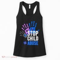 Stop Child Abuse Child Abuse Prevention Awareness Women's Tank Top thumb 0