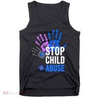 Stop Child Abuse Child Abuse Prevention Awareness Tank Top thumb 0