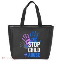 Stop Child Abuse Child Abuse Prevention Awareness Tote Bag thumb 0