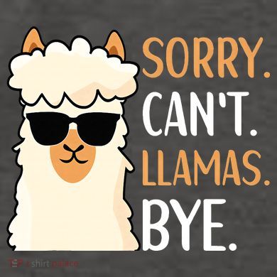 Sorry Can't Alpacas Bye LLama Apparel Vector Backpack
