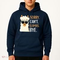 Sorry Can't Alpacas Bye LLama Apparel Hoodie thumb 2