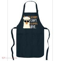 Sorry Can't Alpacas Bye LLama Apparel Apron thumb 0