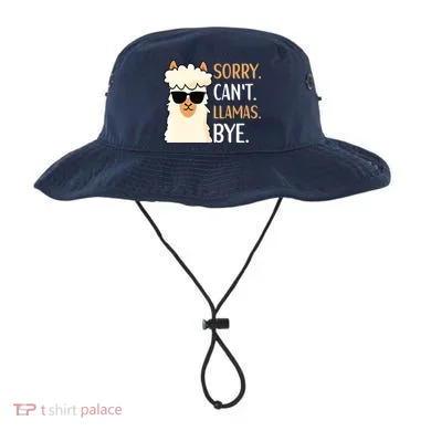 Sorry Can't Alpacas Bye LLama Apparel Bucket Hat