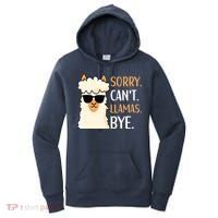 Sorry Can't Alpacas Bye LLama Apparel Women's Hoodie thumb 0