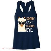 Sorry Can't Alpacas Bye LLama Apparel Women's Tank Top thumb 0