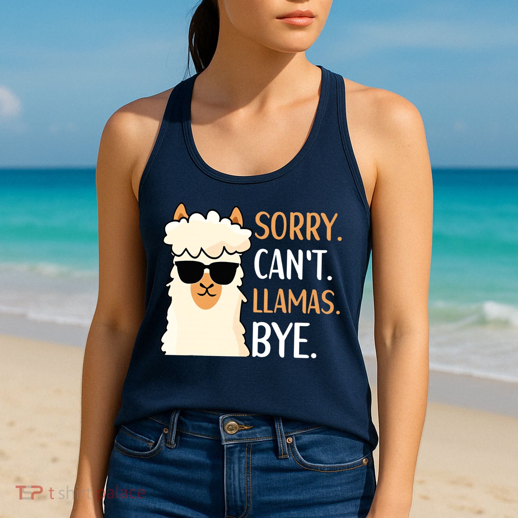 Sorry Can't Alpacas Bye LLama Apparel Women's Tank Top