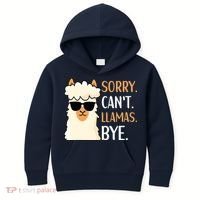 Sorry Can't Alpacas Bye LLama Apparel Kids Hoodie thumb 0