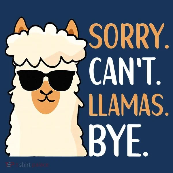 Sorry Can't Alpacas Bye LLama Apparel Kids Hoodie