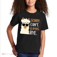 Sorry Can't Alpacas Bye LLama Apparel Kids T-Shirt thumb 2